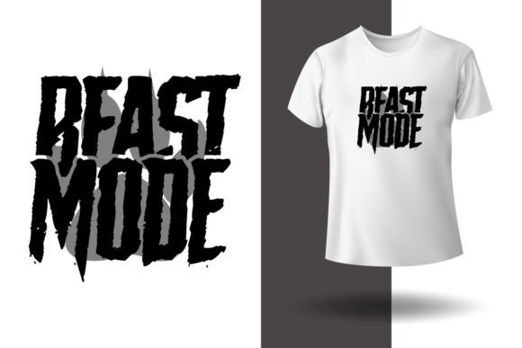 Beast Mode Gym Motivation T-shirt Design Review