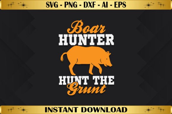 Boar Hunter Hunt the Grunt Embroidery Review