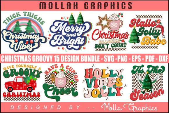 Christmas Groovy Design Bundle Review