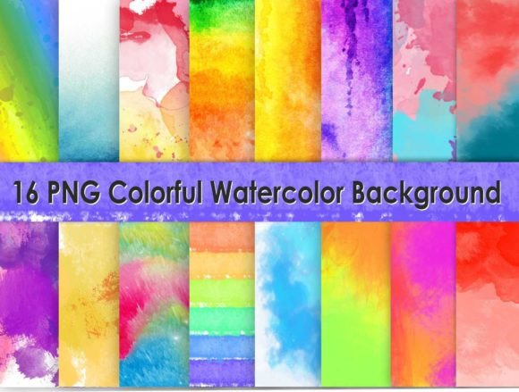 Colorful Watercolor Background Review