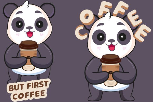 Cute Panda with Coffee Embroidery Design Review