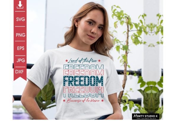 Freedom SVG for Patriotic Embroidery Projects