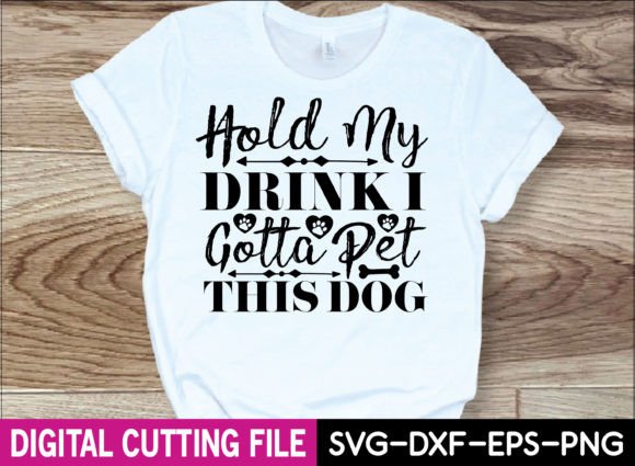 Hold My Drink I Gotta Pet This Dog Embroidery Review