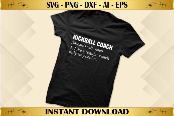 Kickball Coach Definition Embroidery Review