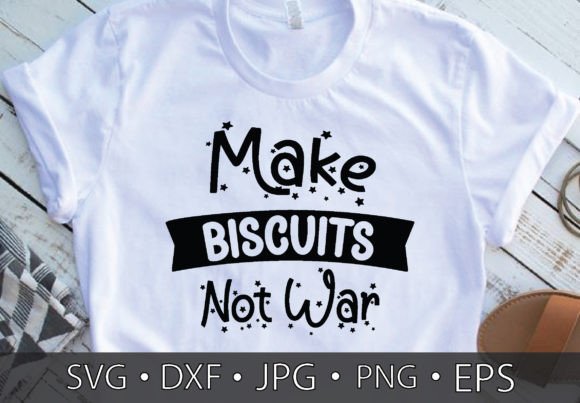 Make Biscuits Not War Embroidery Design Review