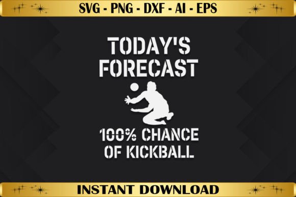 Today's Forecast 100 Chance of Kickball Embroidery Review